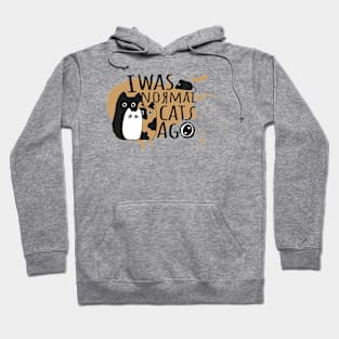 I was normal three cats ago Hoodie